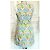 Manoush Abito Collector Reverse Esanar Pineapple Ananas TXS/S Rosa Bianco Blu Verde Arancione Giallo - vista 8