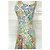 Manoush Abito Collector Reverse Esanar Pineapple Ananas TXS/S Rosa Bianco Blu Verde Arancione Giallo - vista 9