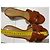 Mules Hermès Oasis in Pelle Verniciata Marrone, Taglia 36 - vista 12