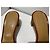 Mules Hermès Oasis in Pelle Verniciata Marrone, Taglia 36 - vista 5