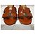 Mules Hermès Oasis in Pelle Verniciata Marrone, Taglia 36 - vista 6
