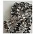 Max Mara MaxMara Brosche mit Kristallen Silber Grau - Ansicht 4