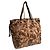 Prada Tasche aus bedrucktem Nylon Braun