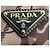 Prada Tasche aus bedrucktem Nylon Braun - Ansicht 2