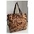 Prada Tasche aus bedrucktem Nylon Braun - Ansicht 3