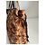 Prada Tasche aus bedrucktem Nylon Braun - Ansicht 5