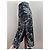 Miu Miu Midi-Rock mit schwarzem Blumenprint Weiß - Ansicht 4