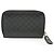 Gucci Portacarte e portafoglio compatto con zip Black GG Microssima Nero - vista 2