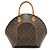 Louis Vuitton Vintage Monogram Canvas Ellipse MM Handtasche Satchel Bag Braun