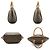 Louis Vuitton Vintage Monogram Canvas Ellipse MM Handtasche Satchel Bag Braun - Ansicht 3