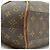 Louis Vuitton Vintage Monogram Canvas Ellipse MM Handtasche Satchel Bag Braun - Ansicht 4
