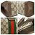 Gucci Necessaire Ophidia Vintage Brown Monogram Canvas Marrone - vista 5
