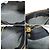 Céline Borsa Trio Large a tracolla e spalla in pelle nera Nero - vista 6