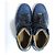 Bally EROY High Cut Sneaker aus Lackleder Blau - Ansicht 4
