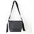 Autre Marque Bolso de hombro de cuero PAPILLONNER Negro - vista 2