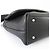 Autre Marque Bolso de hombro de cuero PAPILLONNER Negro - vista 5