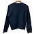 Valentino V Logo Strickpullover aus Wolle und Kaschmir Weiß Rot Blau Marineblau - Ansicht 3