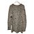 Autre Marque Diesel Camisola de malha larga Melange Marrom - vista 2