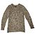 Autre Marque Diesel Camisola de malha larga Melange Marrom - vista 3