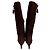 Autre Marque Brunomagli Langstiefel aus Wildleder Braun Bordeaux - Ansicht 4