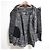 Autre Marque Abrigo Riders de cuero DIESEL Castaño Negro - vista 4