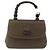 Bolso de mano GUCCI Bamboo en piel caqui y oro, auténtico, código de artículo ep11339. - vista 13