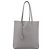 Autre Marque SAINT LAURENT Tote Bag Leder Grau Goldfarben - Ansicht 2