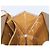 LOEWE Bolso de hombro con cadena Satin Beige Gold - vista 21