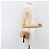 LOEWE Bolso de hombro con cadena Satin Beige Gold - vista 23