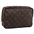 LOUIS VUITTON Monogram Trousse Toilette 23 Clutch Bag M47524 LV