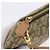 Christian Dior Trotter Canvas Saddle Pouch Hand Bag Khaki Gold - vista 15