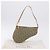 Christian Dior Trotter Canvas Saddle Pouch Hand Bag Khaki Gold - vista 22