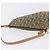 Christian Dior Trotter Canvas Saddle Pouch Hand Bag Khaki Gold - vista 6