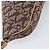 Christian Dior Trotter Canvas Saddle Pouch Brown Gold Tone - vista 13