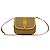 Gucci Vintage Micro GG Logo Lederschultertasche Braun