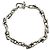 Autre Marque Bracciale a maglie piccole con charm Tiffany HardWear Argento