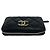 Portafoglio bi-fold Chanel Matelassé Mini in pelle d'agnello nera Nero - vista 3