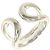 Hermès Hermes Lima PM Silver Band Ring Silvery