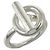 Ring Hermès Bague anneau Hermes Echappé Argenté