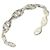 Hermès HERMES Bracelete Hermes Enchainée Prata