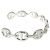 Hermès HERMES Bracelete Hermes Enchainée Prata - vista 5