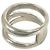 Autre Marque Anello Tiffany Vintage Diagonal Band Ring Argento - vista 5