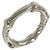 Autre Marque Anello Tiffany Vintage Bamboo Band Argento