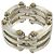 Autre Marque Bague Tiffany Vintage Gate Argenté Doré - vue 6