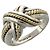 Autre Marque Anello Tiffany Vintage Signature Argento D'oro