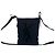 Borsa a tracolla in pelle e tela Yves Saint Laurent Nero