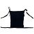 Borsa a tracolla in pelle e tela Yves Saint Laurent Nero - vista 3