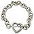 Autre Marque Bracciale Tiffany Vintage Heart Arrow Argento