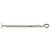 Autre Marque Bracciale Tiffany Vintage Heart Arrow Argento - vista 5