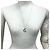 Autre Marque Collana Tiffany Vintage Crescent Moon - vista 2